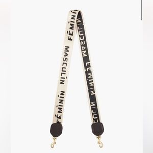 CLARE V crossbody strap